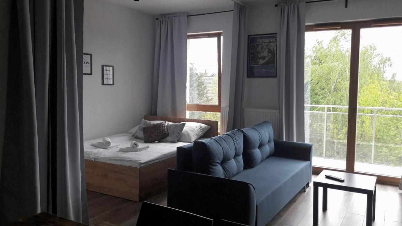 ורשה Silver Apartment In Wilanow מראה חיצוני תמונה